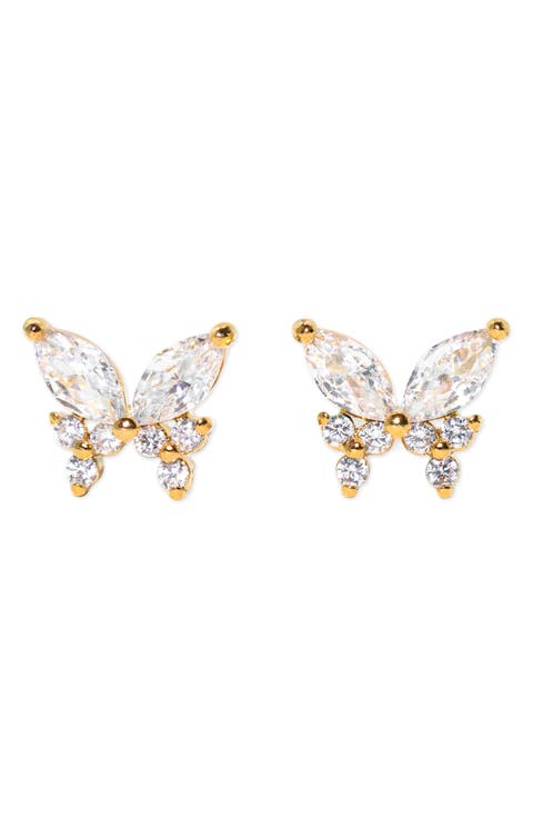 Remember Me Butterfly Stud Earrings