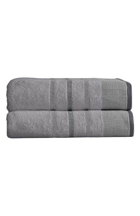 Decorative 2-Pack Bath Towels