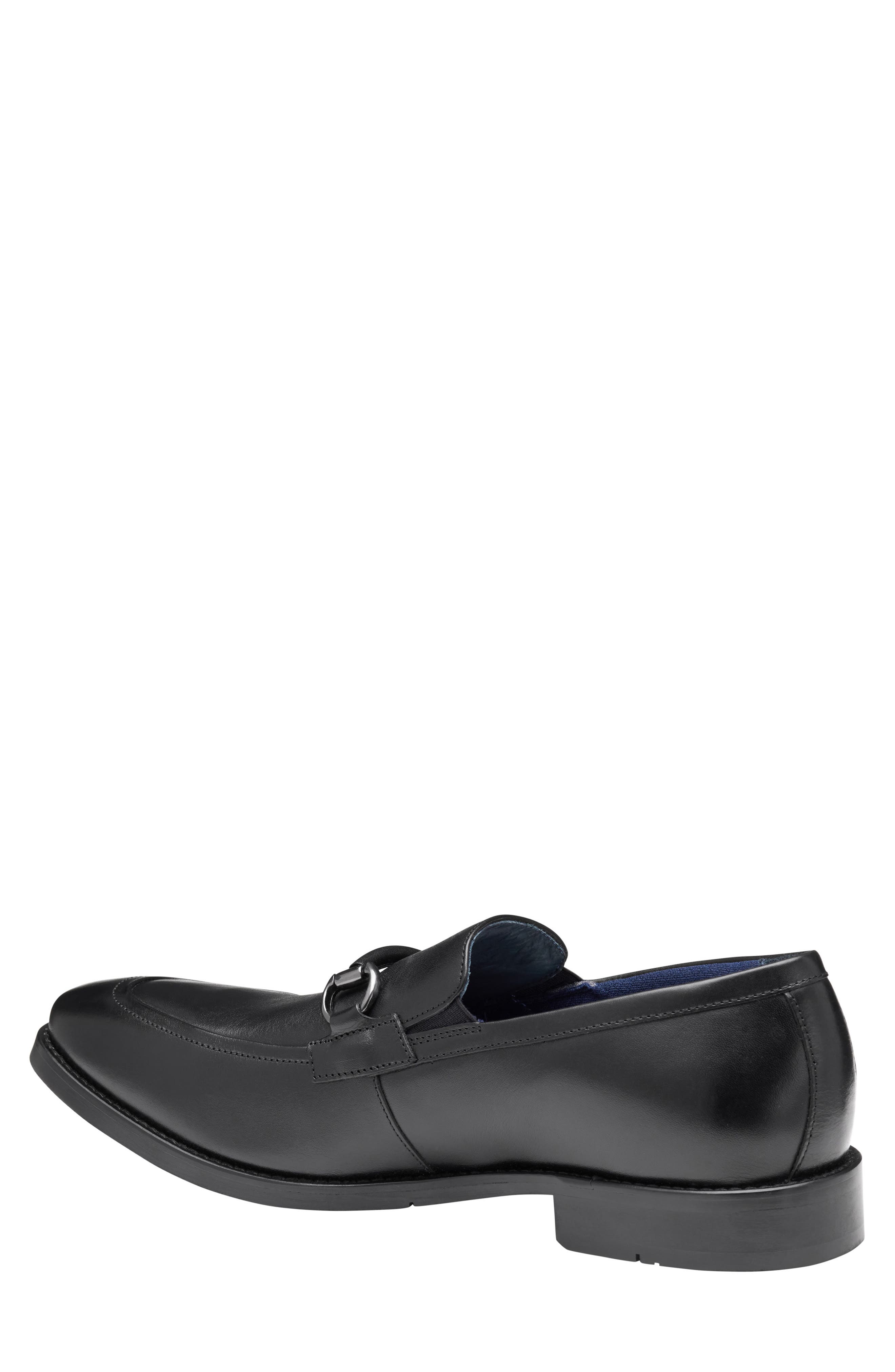 Johnston & Murphy XC Flex Landry Loafer, Alternate, color, Black Full Grain