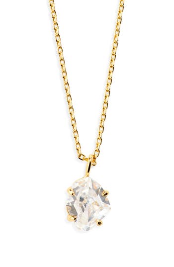 Kate Spade New York Treasure Trove Mini Pendant Necklace In Gold