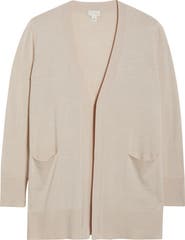 Caslon® Everyday Open Front Cardigan