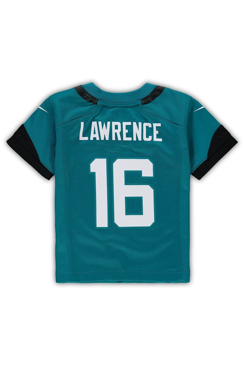 Toddler Nike Trevor Lawrence Teal Jacksonville Jaguars Game Jersey, Alternate, color, Teal