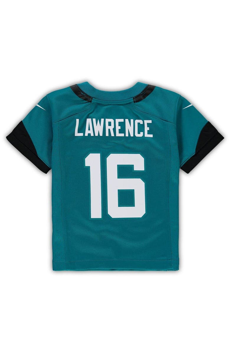 Nike Toddler Nike Trevor Lawrence Teal Jacksonville Jaguars Game Jersey, Alternate, color, Teal