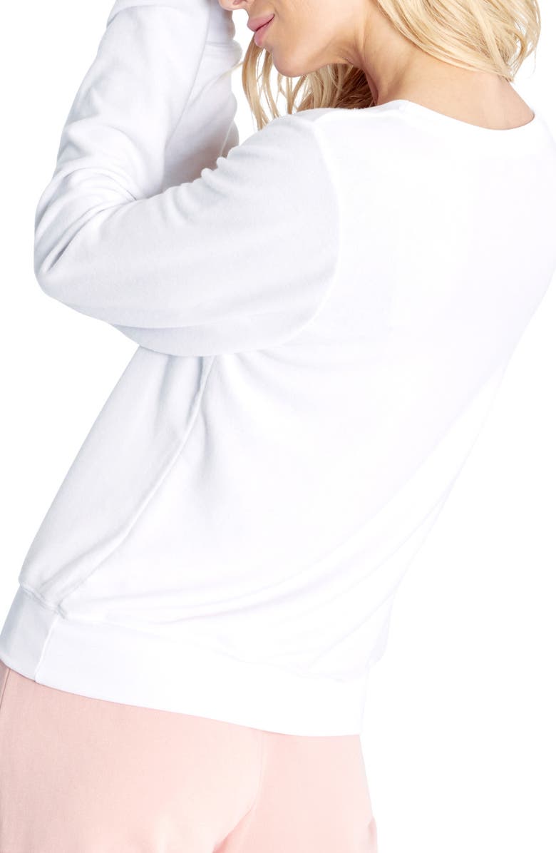 Wildfox Leopard Star Graphic Sweatshirt, Alternate, color,