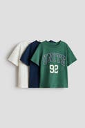 H&M 3-pack Cotton T-shirts