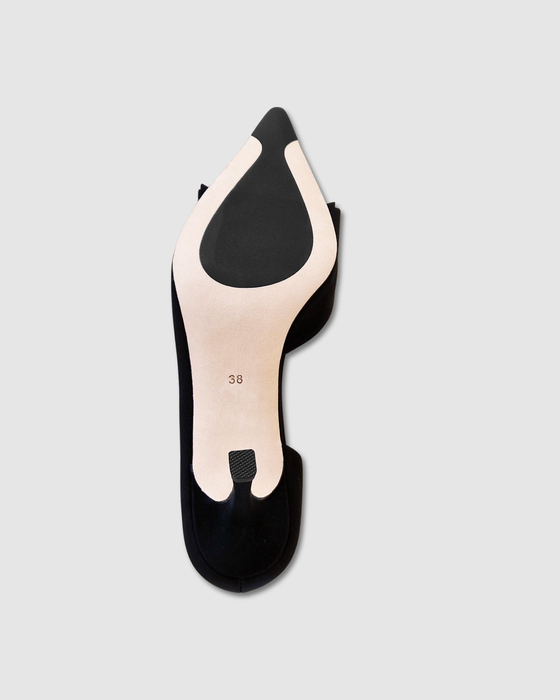 MI/MAI Iris Leather Pumps, Alternate, color, Black