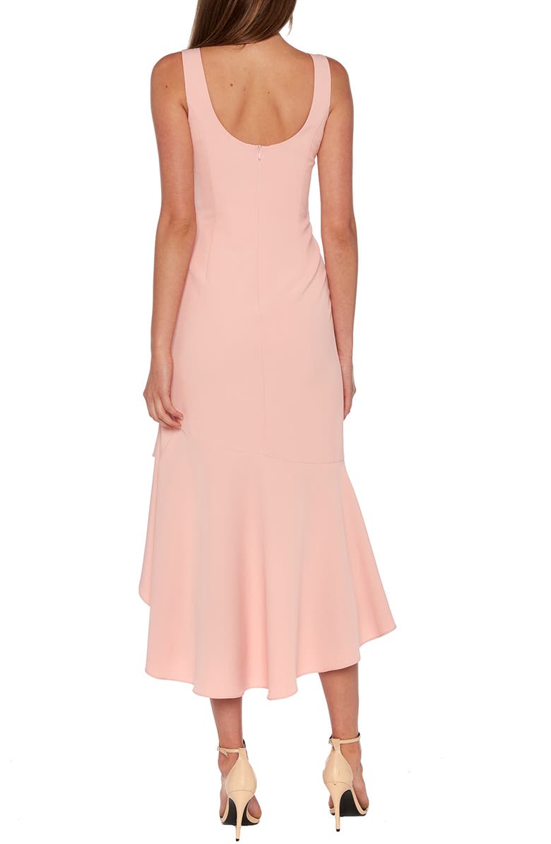 Bardot Esther Frill High/Low Dress, Alternate, color, 