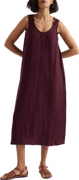 Seasalt Cornwall Helleborne Sleeveless Organic Cotton Dress