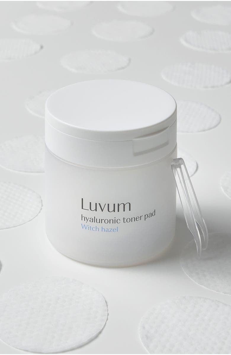 Luvum Witch Hazel Hyaluronic Toner Pad, Alternate, color, NO COLOR