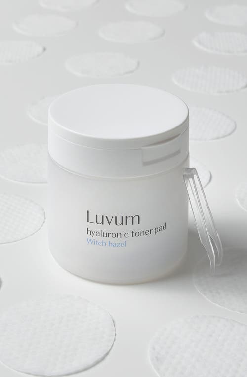 Luvum Witch Hazel Hyaluronic Toner Pad