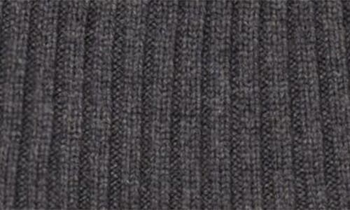 Lacoste Wool Cuff Beanie In Gray