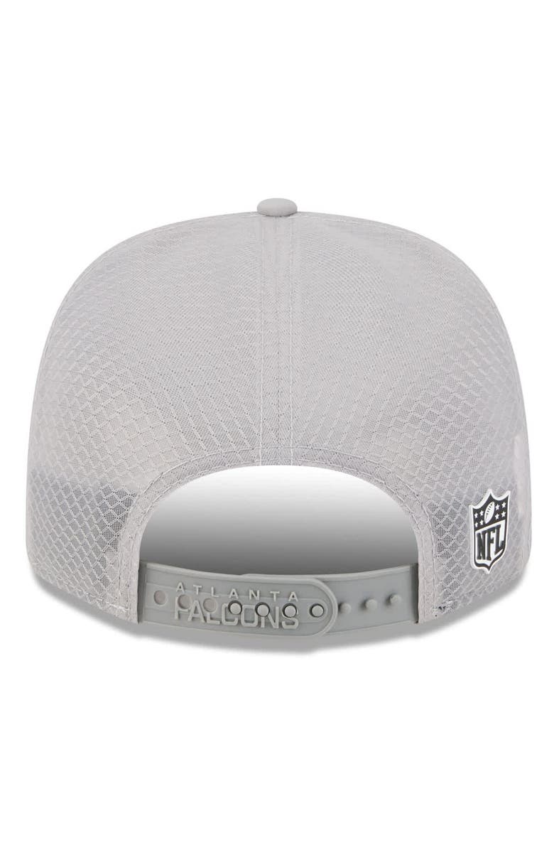 New Era Men's New Era Gray Atlanta Falcons 2025 Sideline  9SEVENTY Adjustable Trucker Hat, Alternate, color, 