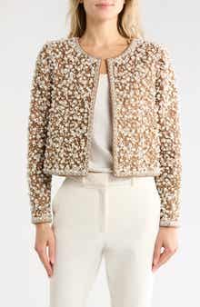 Kidman Embellished Open Front Jacket