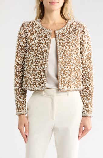 Kidman Embellished Open Front Jacket