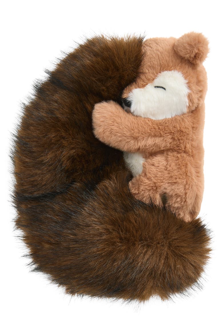 Plush Squirrel Toy, Main, color, BROWN