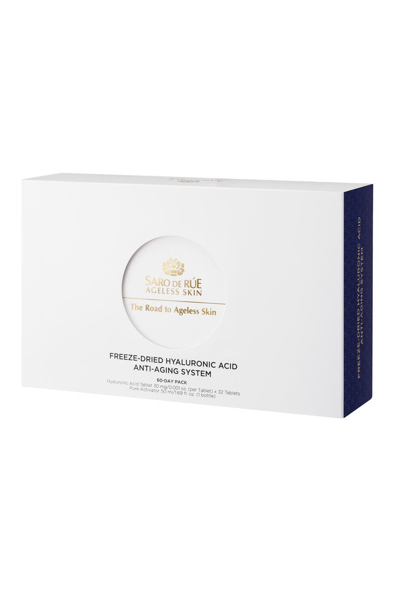 Freeze-Dried Hyaluronic Acid Pure Actives Anti-Aging System, Main, color, 60-DAY PACK