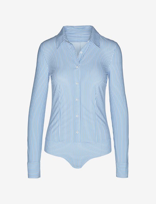 COMMANDO COMMANDO CLASSIC PRINTED BUTTON DOWN BODYSUIT
