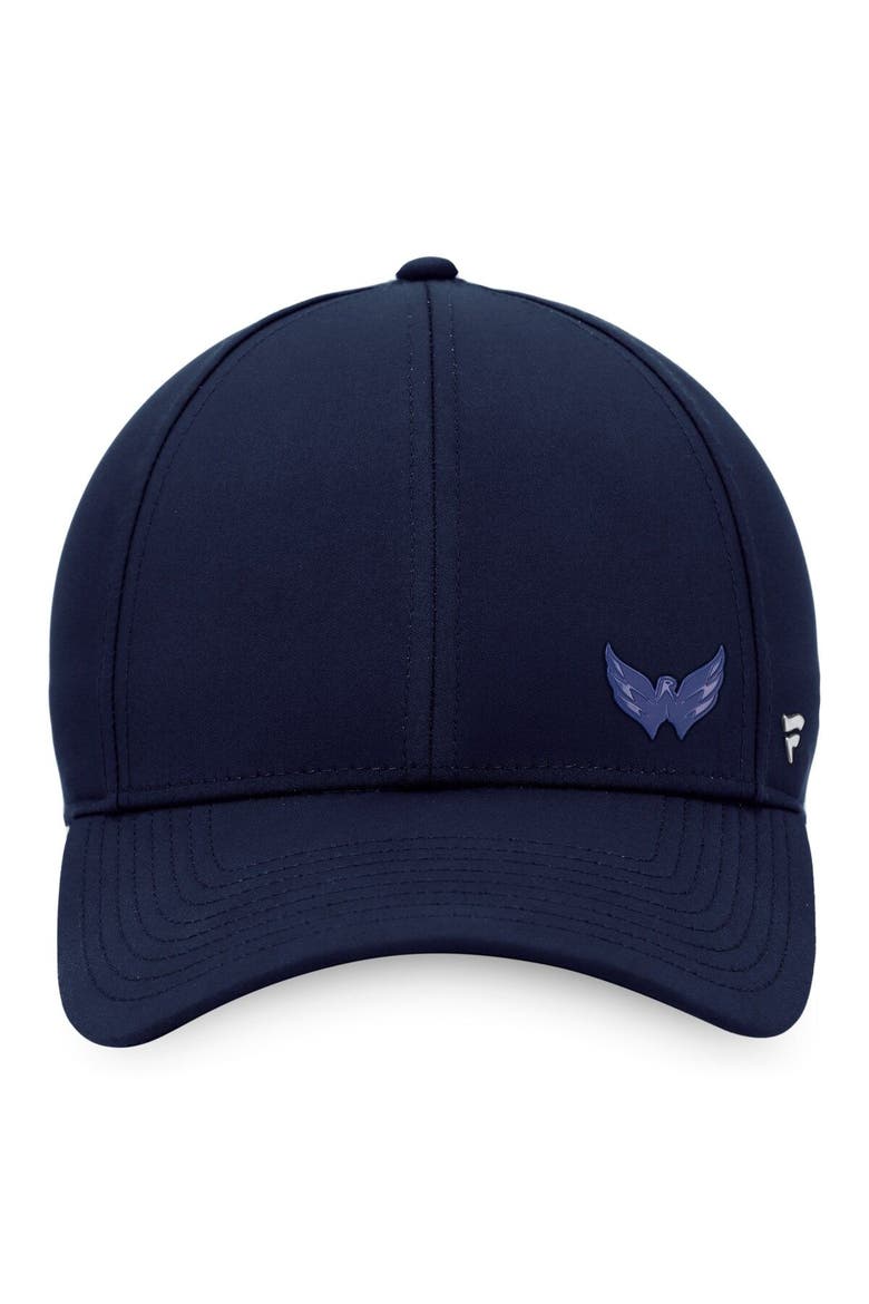 Women's Fanatics Branded Navy Washington Capitals Authentic Pro Road Structured Adjustable Hat, Alternate, color, Navy