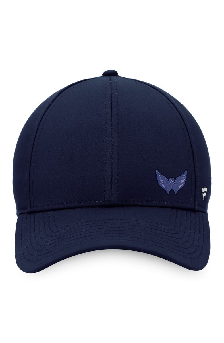 FANATICS Women's Fanatics Branded Navy Washington Capitals Authentic Pro Road Structured Adjustable Hat, Alternate, color, Navy