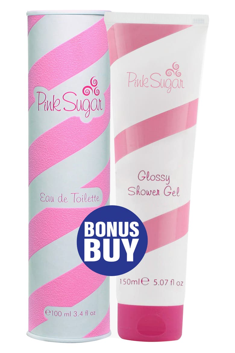 Aquolina Pink Sugar 2-Piece Eau de Toilette Shower Gel Set, Alternate, color, NO COLOR