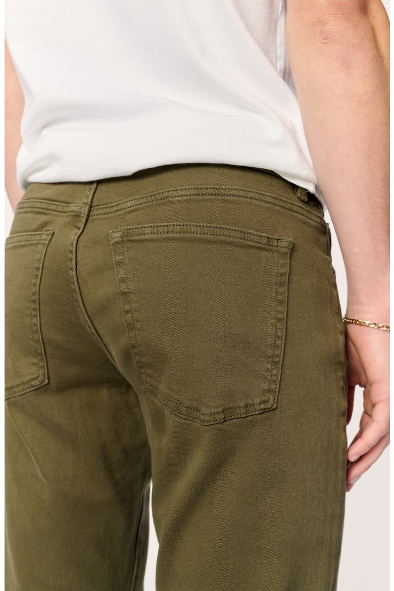 ORD Straight Fit Jeans, Alternate, color, MOSS GREEN