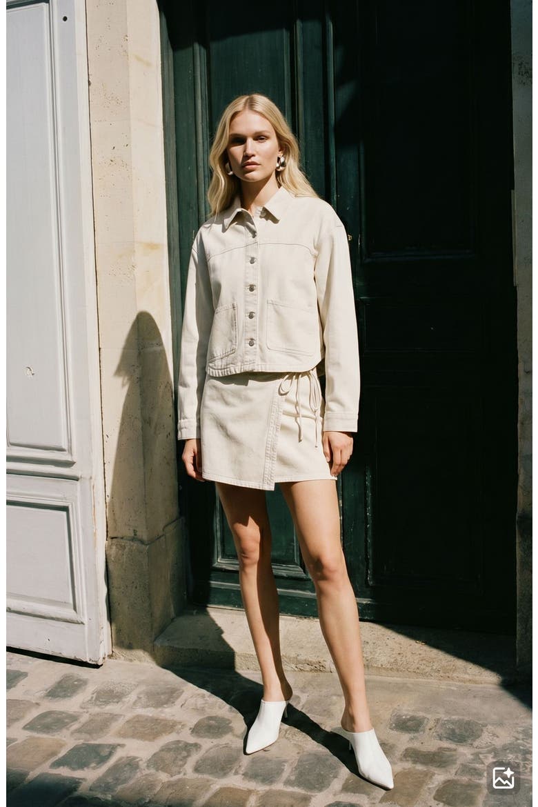 Jamie Denim Shacket, Alternate, color, BIRCH