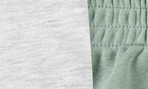 Nike Pocket T-shirt & Shorts Set In Steam