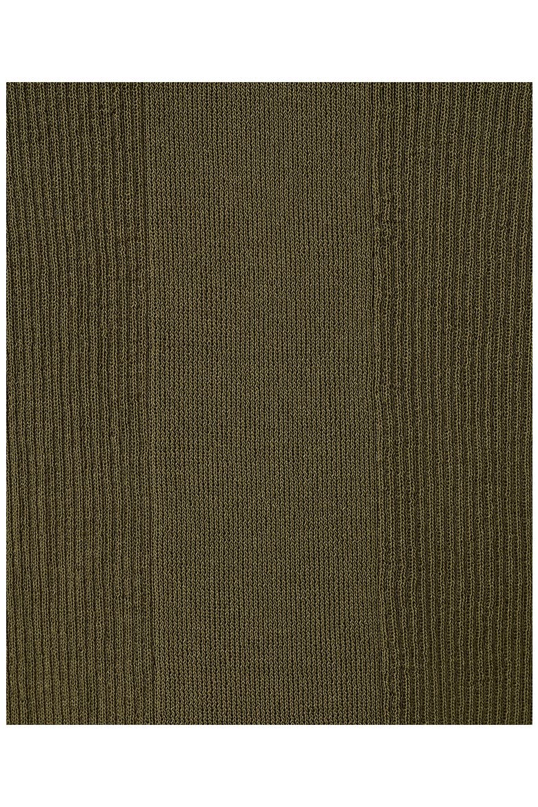 Cutout Rib Top, Alternate, color, KHAKI GREEN