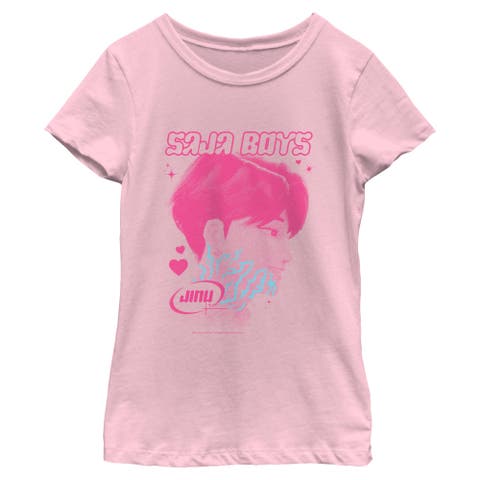 Girl's KPop Demon Hunters Jinu Saja Profile  Graphic T-Shirt