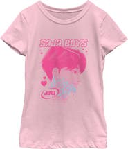 KPop Demon Hunters Girl's KPop Demon Hunters Jinu Saja Profile Graphic T-Shirt