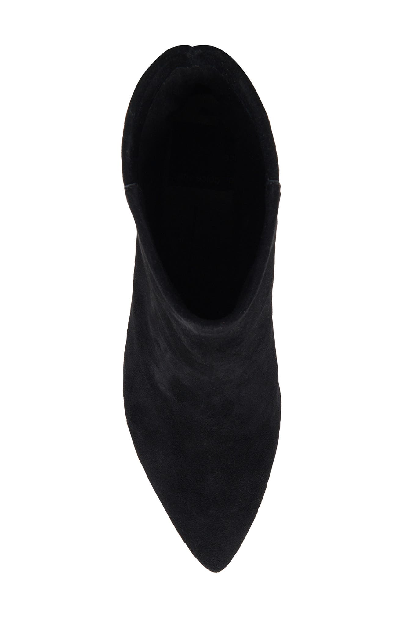 Dee Pointed Toe Bootie, Alternate, color, NERO SUEDE