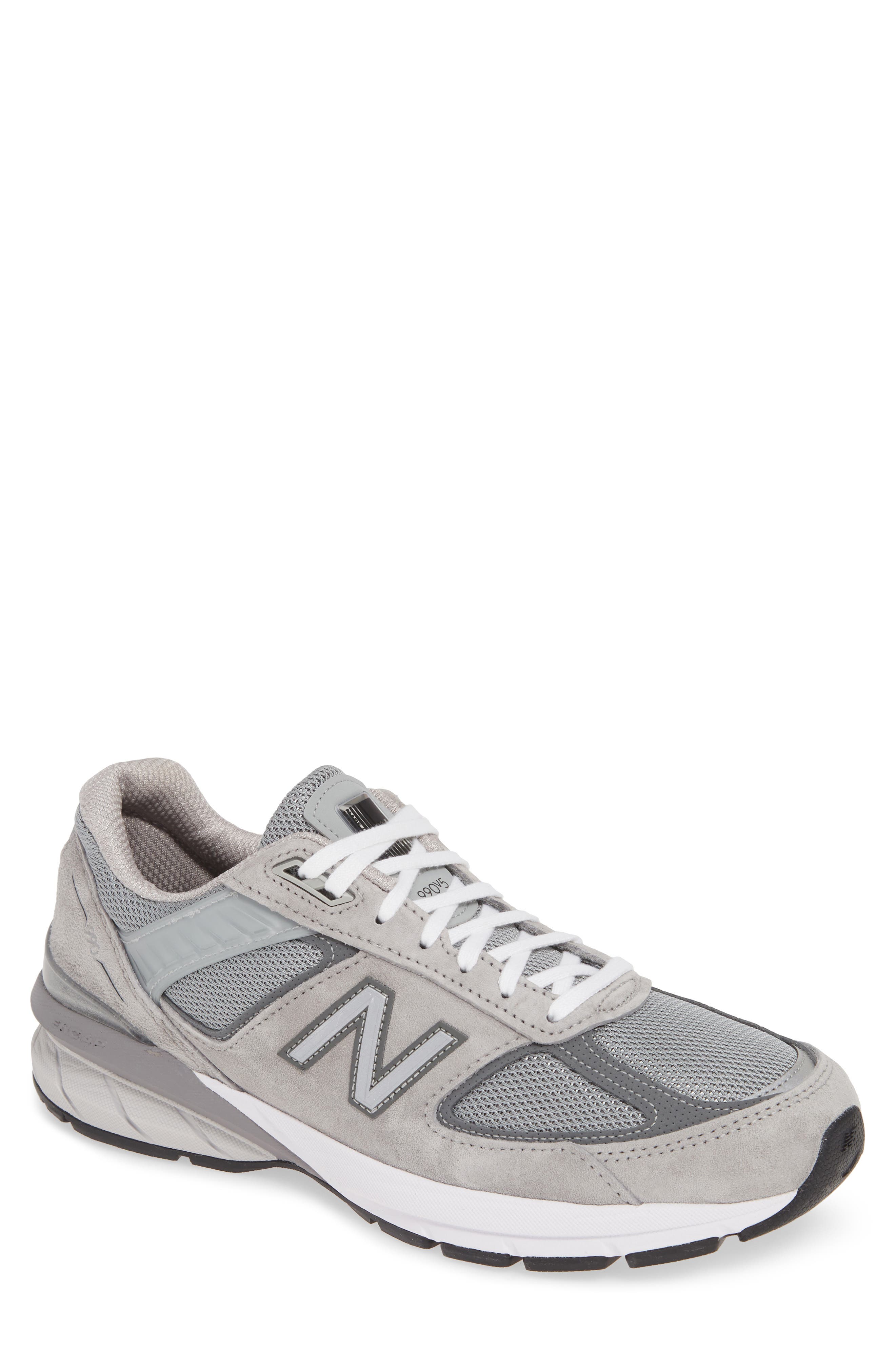 New Balance Made in USA 990 v5 Running Shoe, Main, color, 