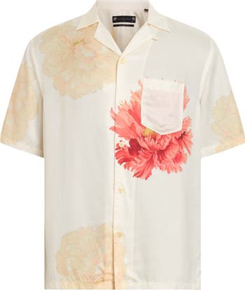Fleur Short Sleeve Camp Shirt