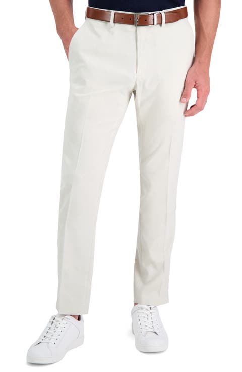 Kenneth Cole Sharkskin Slim Fit Stretch Dress Pant