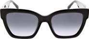 Oscar de la Renta 53mm Butterfly Sunglasses