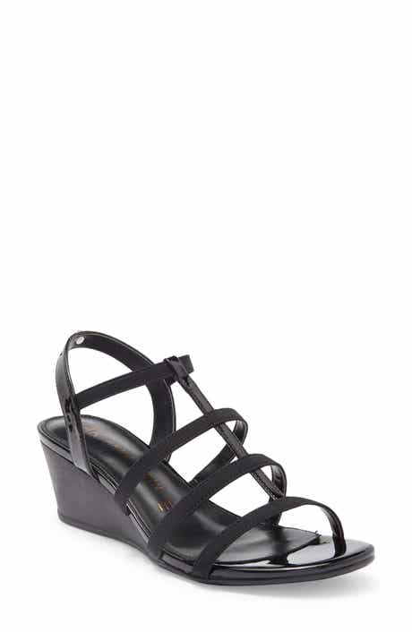 Anne Klein Bijou Strappy Wedge Sandal