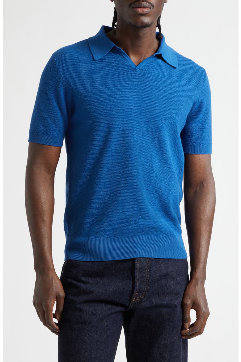 Garment Dyed Cotton Polo, Main, color, ROYAL BLUE