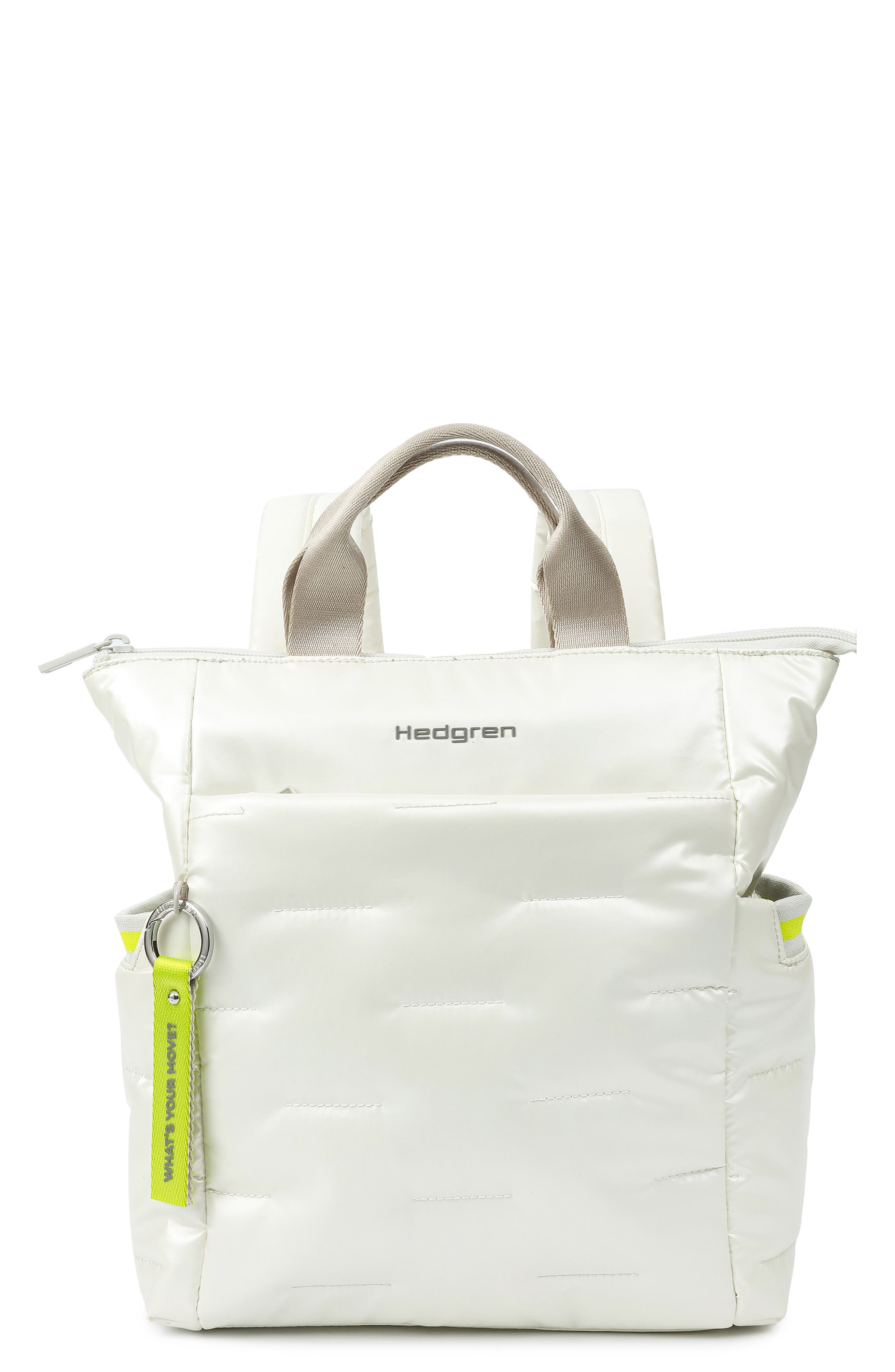 Hedgren Comfy Water Repellent Backpack In Gray