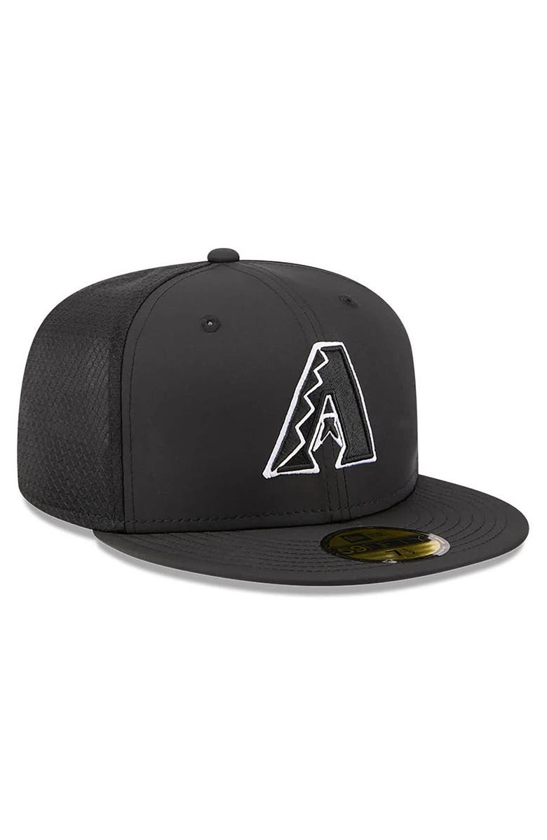 New Era Men's New Era Black Arizona Diamondbacks 2026 Batting Practice 59FIFTY Fitted Hat, Alternate, color, Black