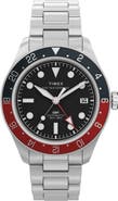 Timex® The Waterbury Heritage GMT Automatic Bracelet Watch, 41.5mm
