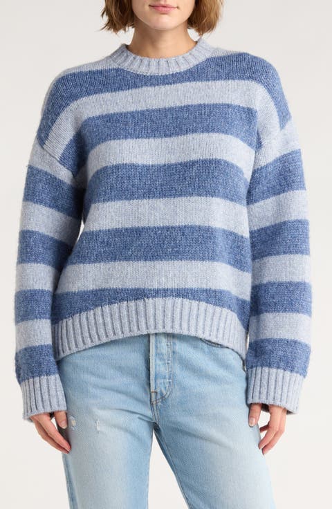 Mossy Stripe Sweater