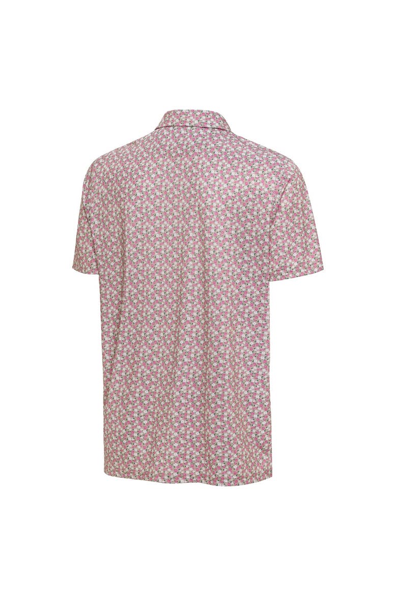 Men's Antigua  Pink Alabama Crimson Tide Desert Dry Dogwood Polo, Alternate, color, Pink