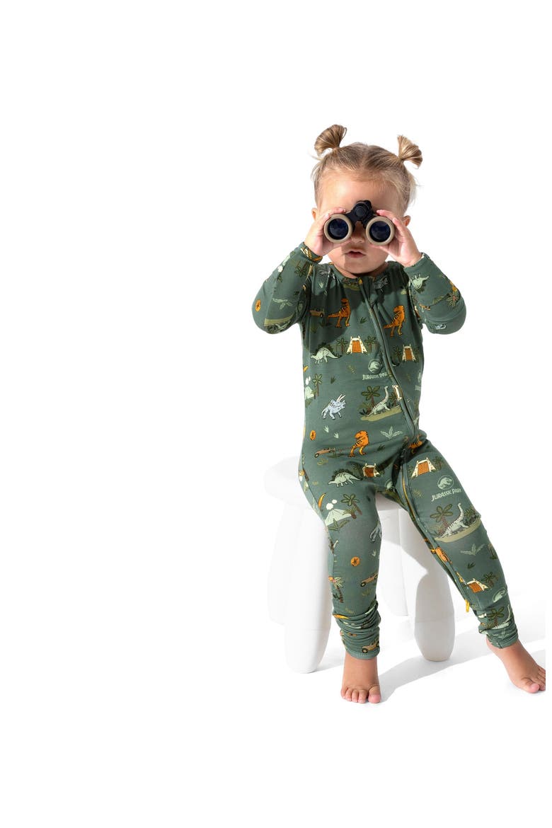 Baby Jurassic Park Safari Convertible Footie, Alternate, color, Jurassic Park: Safari