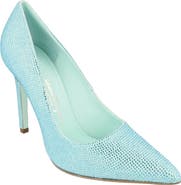 FERRAGAMO Ilary Crystal Embellished Pointed Toe Pump