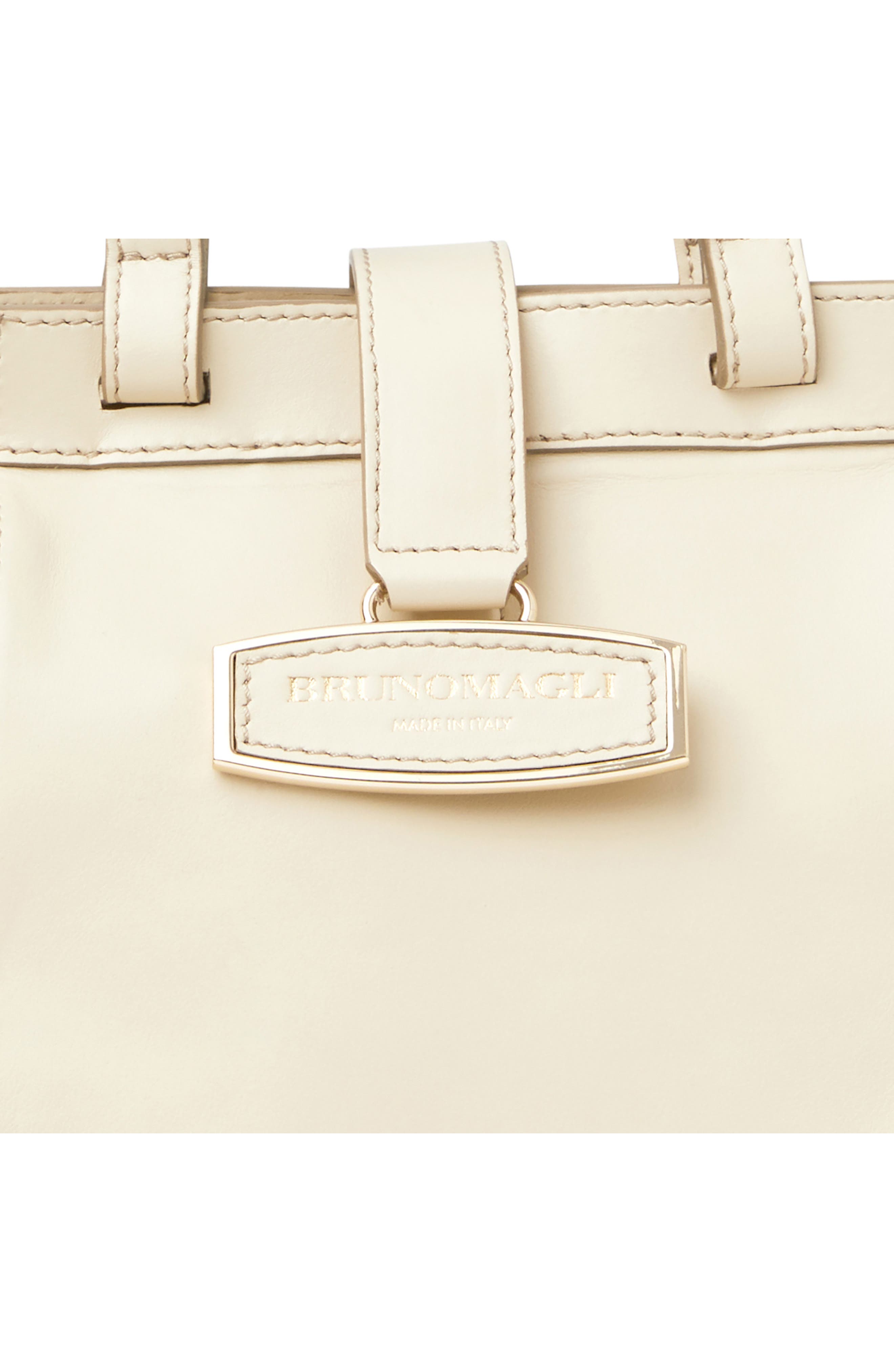 Eva Leather Satchel, Alternate, color, CREAM