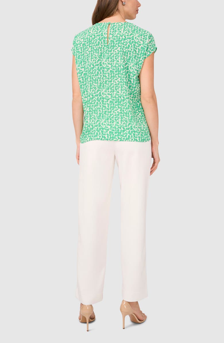 Halogen<sup>®</sup> Geo Print Cap Sleeve Shell, Alternate, color, 