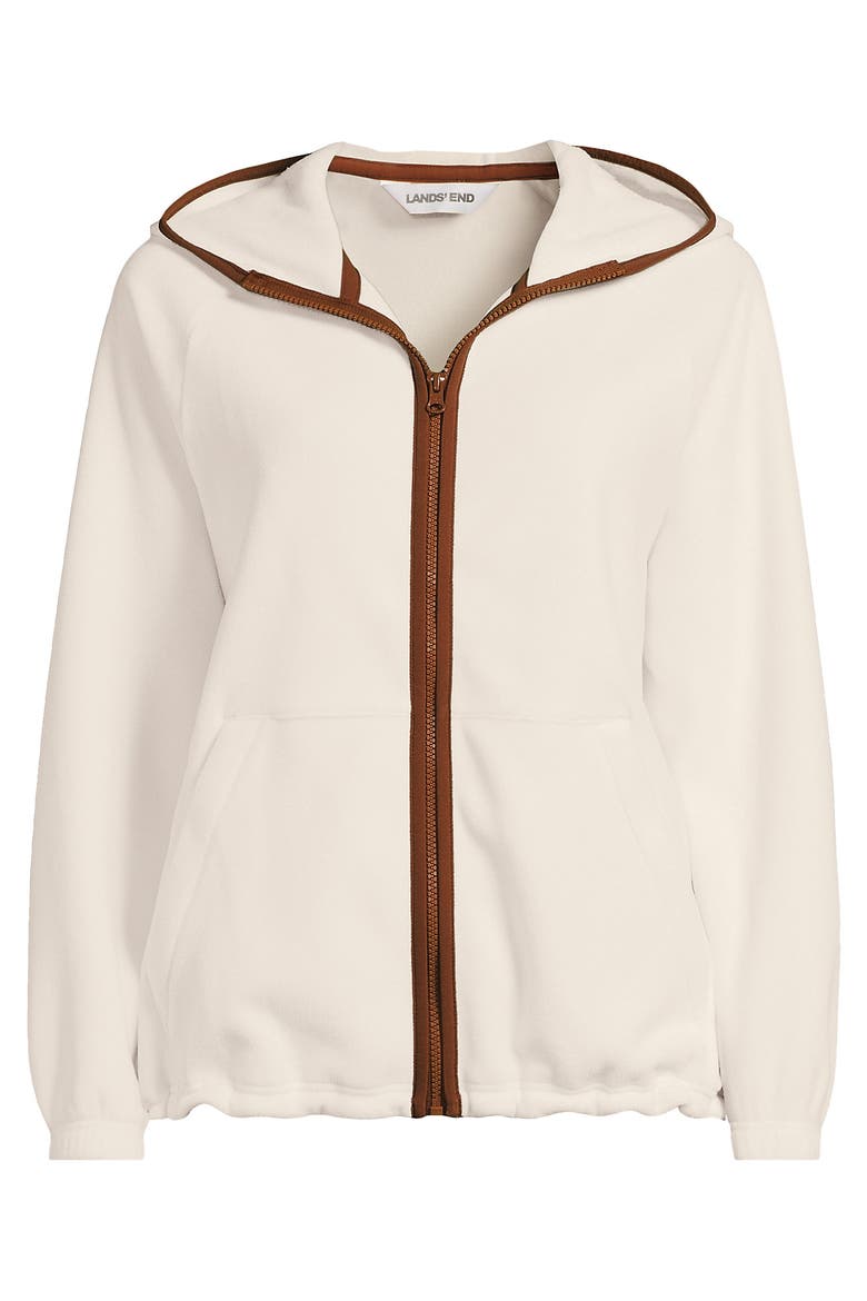 Plus Size Anyweather Raindefense Fleece Full Zip Jacket, Alternate, color, Ivory Latte