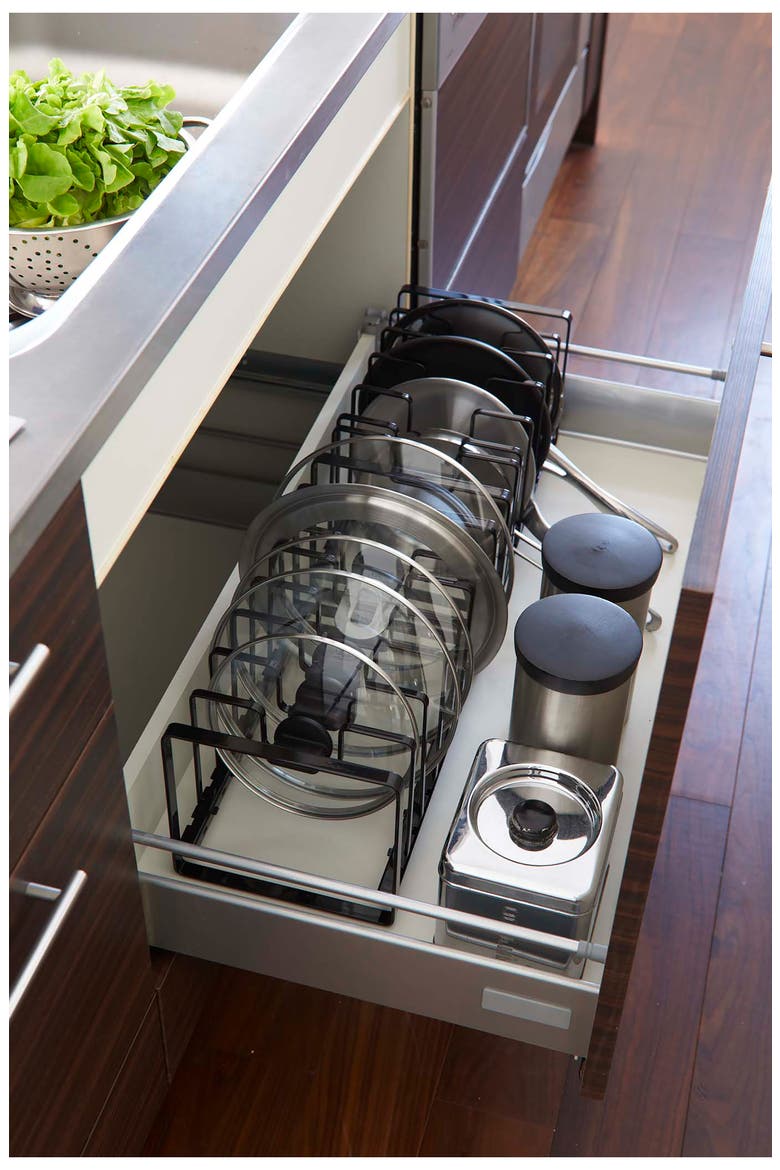 Cupboard Storage Rack, Alternate, color, BLACK