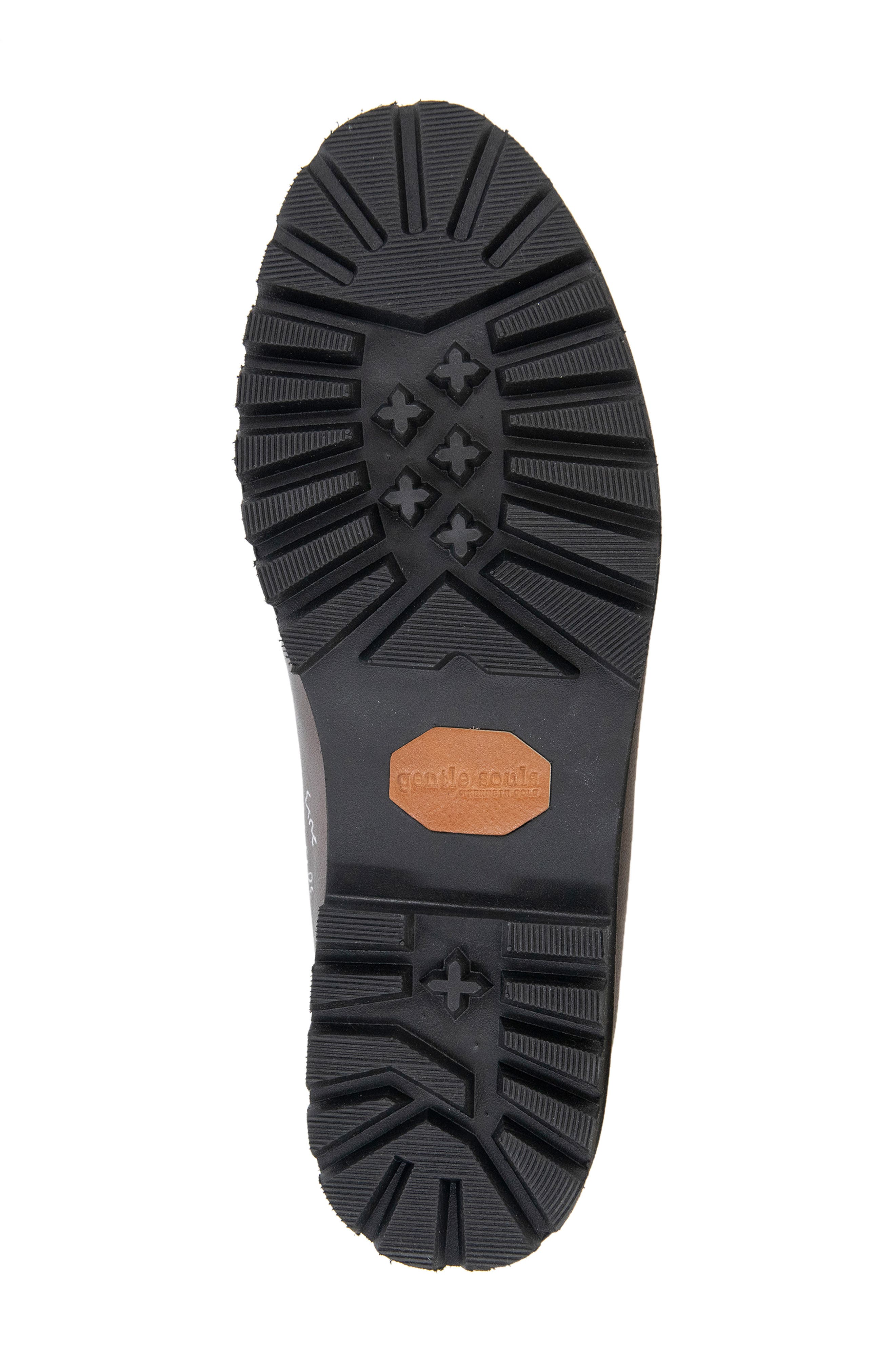 Gentle Souls Eugene Lug Sole Loafer, Alternate, color, Bronze Leather