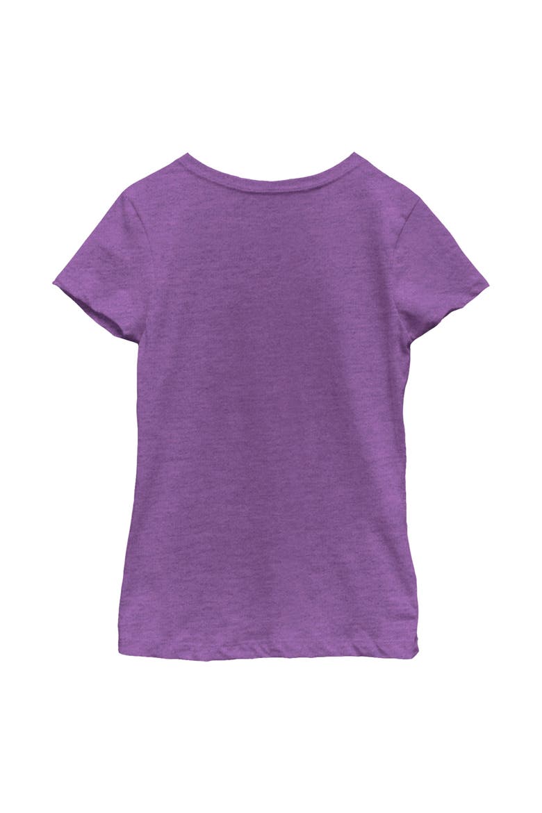 Girl's Lilo & Stitch Trick or Mischief  Graphic T-Shirt, Alternate, color, Purple Berry